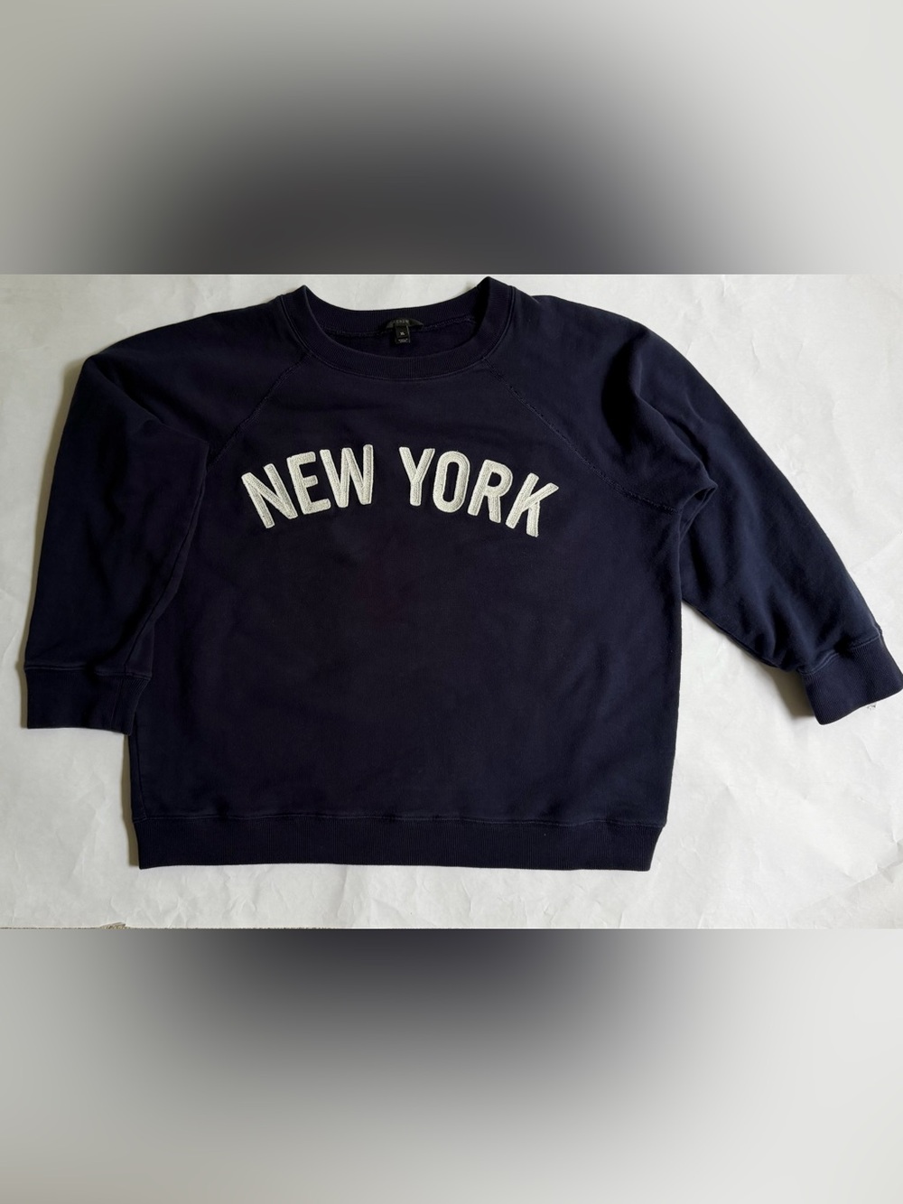 JCrew Sweatshirt NEW York navy blue XL